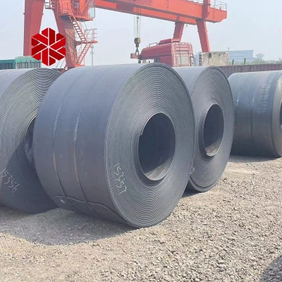 Bobina de acero suave enrollado